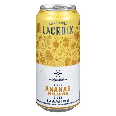Lacroix Lacroix Lot 300 Ananas (Pièce d’identité requise au moment du ramassage) 473 ml, 0,84 $/100ml