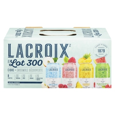 Lacroix Emballage varié Lacroix Lot 300 (Pièce d’identité requise au moment du ramassage) 8x355.0 ml, 0,70 $/100g