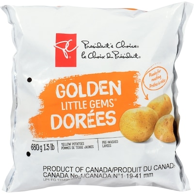 President's Choice Yellow Mini Potatoes 0.68 kg, $0.74/100g