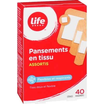 LB PANSEMENTS EN TISSU ASST
