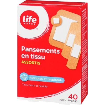 LB PANSEMENTS EN TISSU ASST