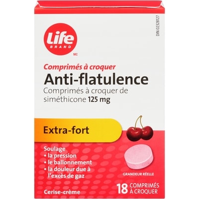 Life LB ANTI FLATUL EF CERIS COMP 18 ea, 0,36 $/1ch