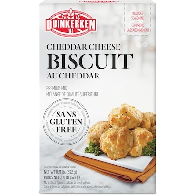 Duinkerken Cheddar Cheese Biscuit Premium Gluten Free Baking Mix 322 g, $2.33/100g