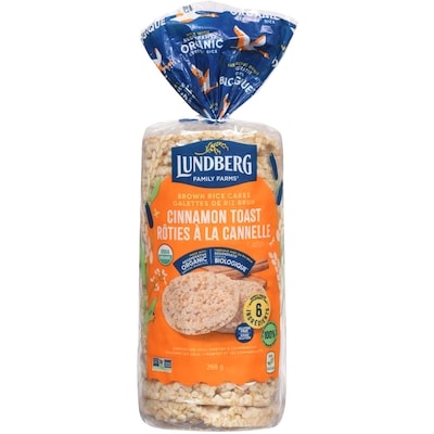 Lundberg Cinnamon Toast Organic Rice Cake 269 g, $2.60/100g