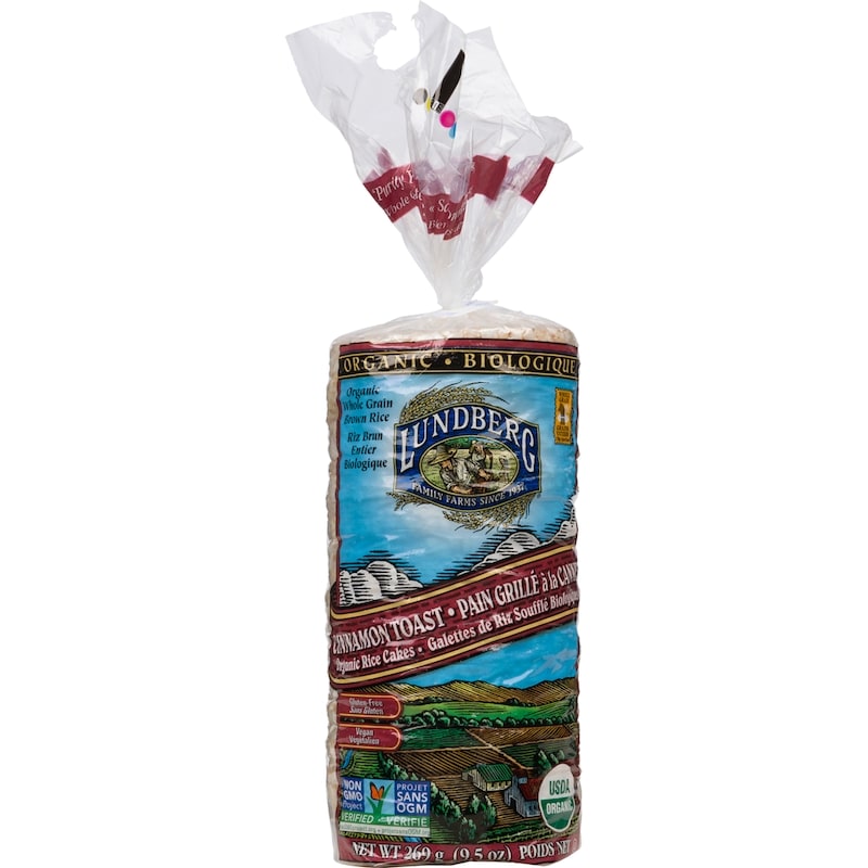 Cinnamon Toast Organic Rice Cake