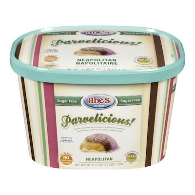 abes Neapolitain Ice Cream 1.65 l, $0.91/100ml