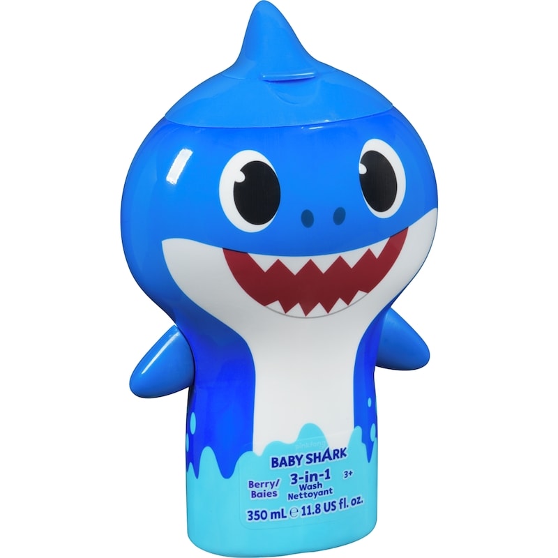 3-In-1 Wash Baby Shark Berry 3+