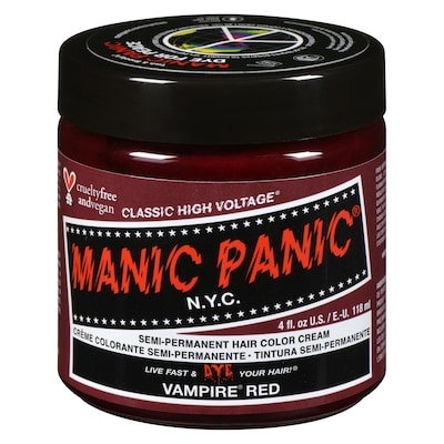 Manic Panic Classic high voltage crème colorante semi-permanente vampire red 118 ml, 11,43 $/100ml