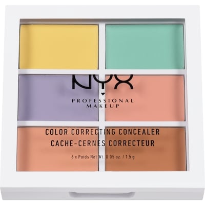 Nyx Concealer Makeup Color Correcting Palette, Lightweight Formula & Ultra-Smooth Finish Na 1 ea, $16.99/1ea
