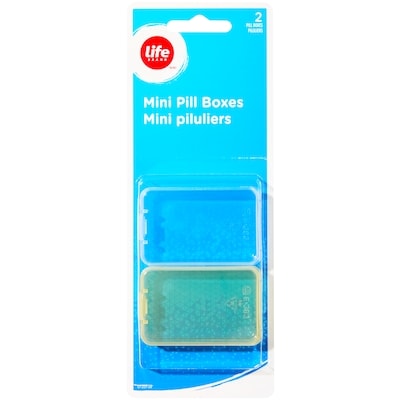 Life Mini piluliers - 2 piluliers 1 ea, 1,99 $/1ch