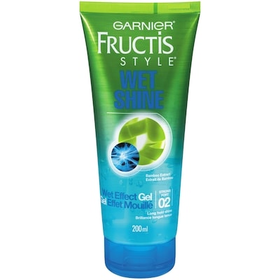 Garnier Wet shine gel effet mouillé extrait de bambou 02 fort 200 ml, 4,25 $/100ml
