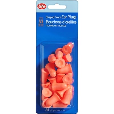 Life Bouchons d'oreilles en mousse souple 24 ea, 0,50 $/1ch