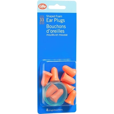 Life Bouchons d'oreilles en mousse souple 8 ea, 0,60 $/1ch