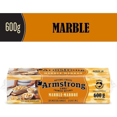 Armstrong Marble Cheddar Cheese  600 g, $1.33/100g