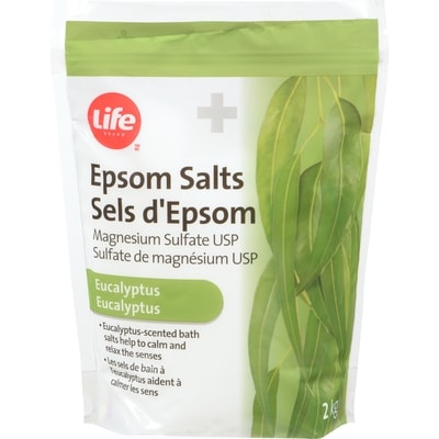 Life Brand Epsom Salt, Eucalyptus 2 kg, $0.55/100g