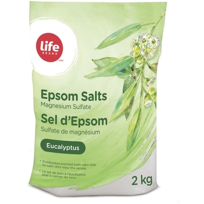 Life Sel d’Epsom, eucalyptus 2 kg, 0,55 $/100g