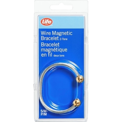 Life Bracelet magnétique en fil à deux tons, p/m 1 ea, 31,99 $/1ch