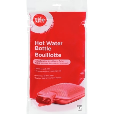 Life Brand Hot Water Bottle 2 l, $0.62/100ml