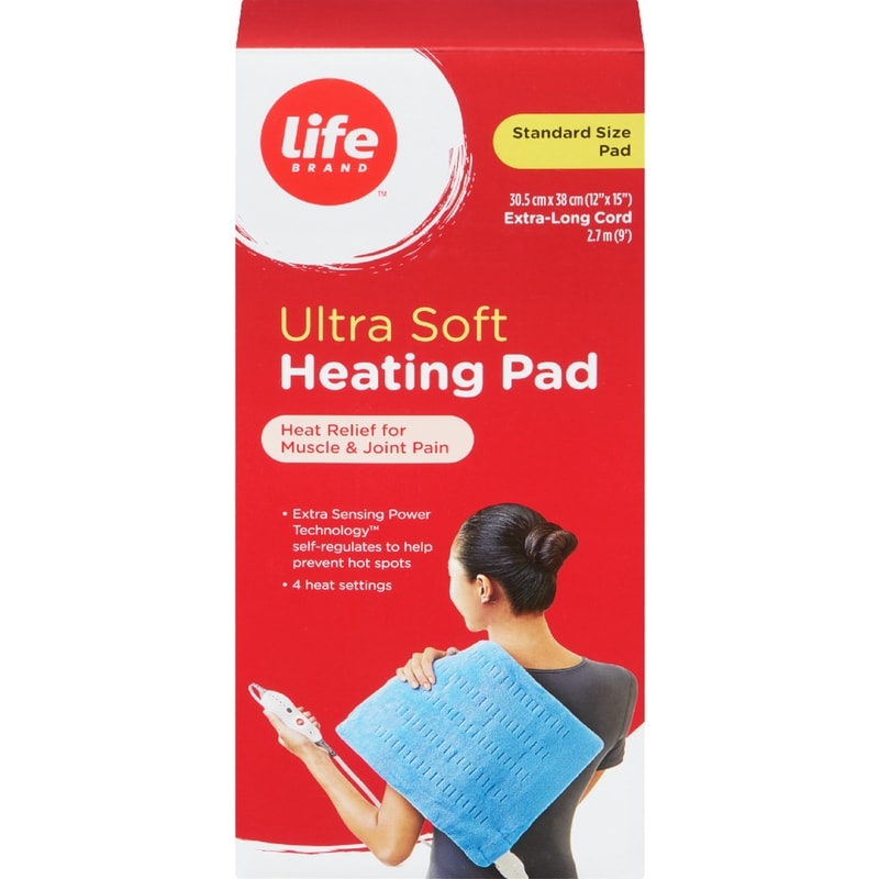 Ultra Soft Heating Pad, Standard Size, 1 Unit
