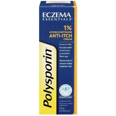 Polysporin Eczema Essentials 1% Hydrocortisone 28 g, 48,18 $/100g