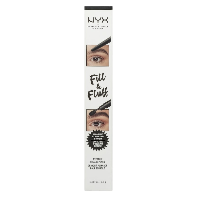 Fill & Fluff Eyebrow Promade Pencil Black