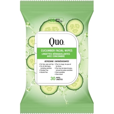 Quo Beauty Cucumber Wipes 1 ea, $8.00/1ea