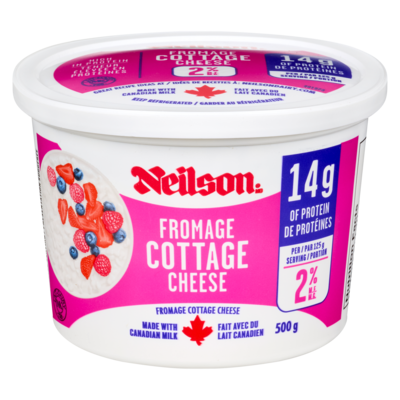 Neilson Fromage cottage 2% m.g. 500 g, 1,16 $/100g