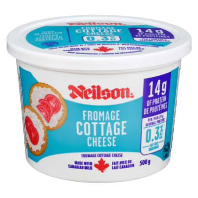 Neilson Cottage Cheese Fat-Free 0% M.F. 500 g, $1.20/100g