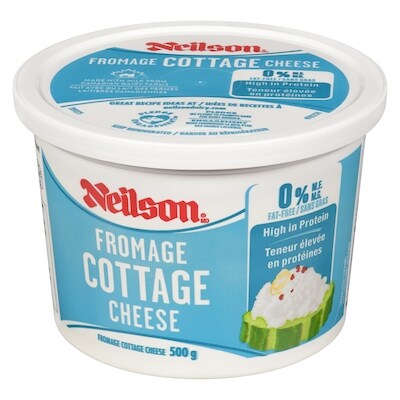 Neilson Cottage Cheese Fat-Free 0% M.F. 500 g, $1.20/100g