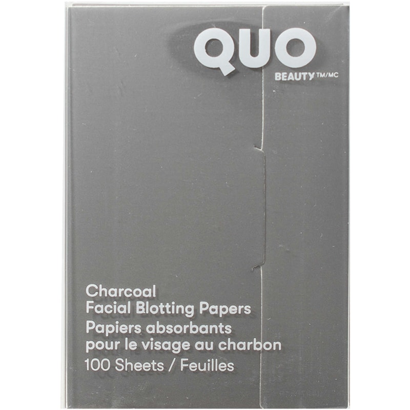 Facial Blotting Papers, Charcoal, 100 Sheets