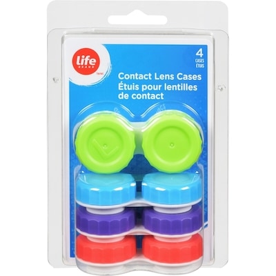 Life Brand Contact Lens Cases 4 ea, $1.25/1ea