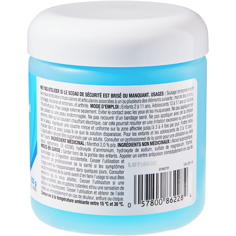 Menthol 2% Ice Cold Gel 