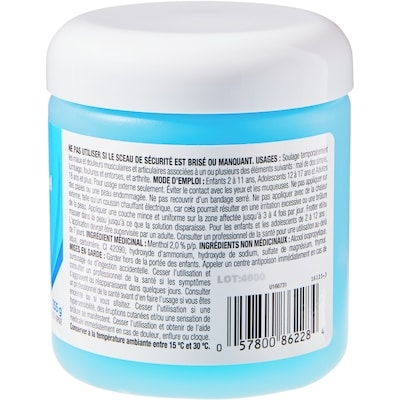 Gel glacé au menthol 2&nbsp;% 