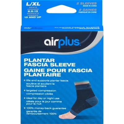 Airplus Gaine pour fascia plantaire l/xl 2 ea, 9,75 $/1ch