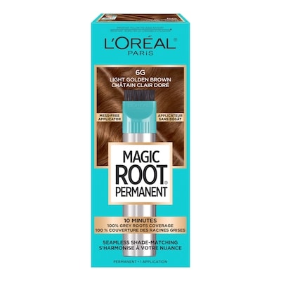 L'Oreal Paris Magic Root Rescue Permanent Haircolour 6G Light Golden Brown 1 ea, $14.99/1ea