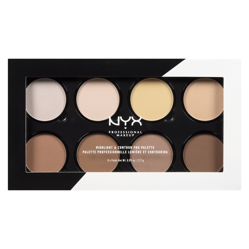 Contour & Highlight Pro-Palette, 8 Refillable Shades Na