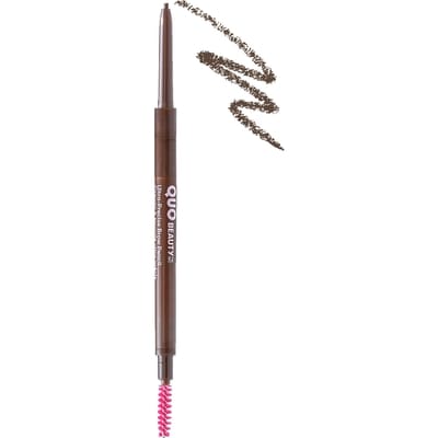 Quo Beauty Crayon à sourcils ultra-précis, brun moyen 1 ea, 10,00 $/1ch