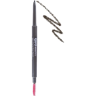 Quo Beauty Crayon à sourcils ultra-précis, cendre 1 ea, 10,00 $/1ch