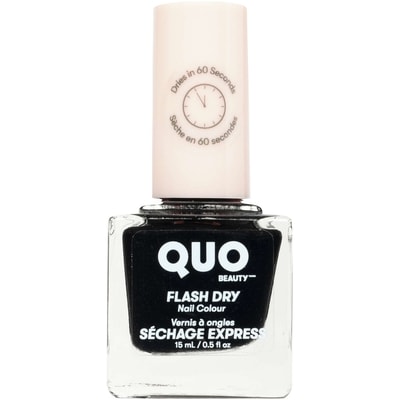 Quo Beauty Flash Dry Nail Colour, Little Black Dress 1 ea, $8.00/1ea