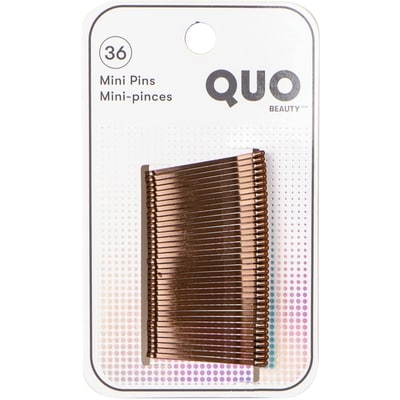 Quo Beauty Mini Bobby Pins Brown 1 ea, $5.29/1ea