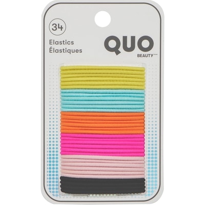 Quo Beauty Thin Elastics Bright Pack of 34 1 ea, $6.99/1ea