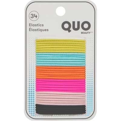 Quo Beauty 34Pk Thin Elastics Brt 1 ea, 6,99 $/1ch
