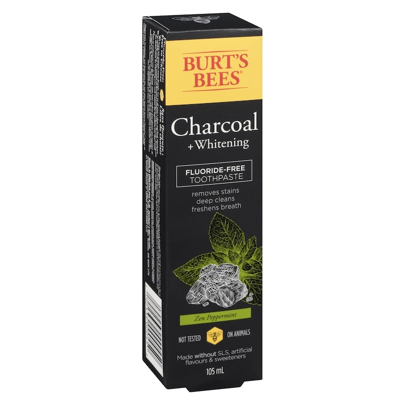 Toothpaste, Fluoride Free, Charcoal, Zen Peppermint, 105 Ml