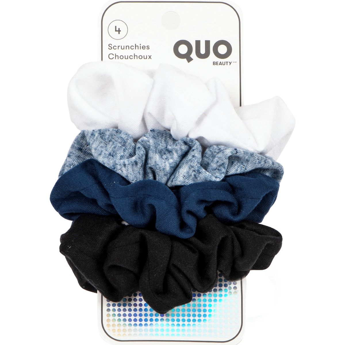 Quo Beauty Textured Scrunches Navy 1 ea, $10.99/1ea