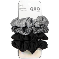 Textured Scrunches Black