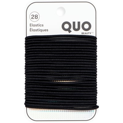 Quo Beauty 28Pk Thin Elastics Blk 1 ea, 6,99 $/1ch