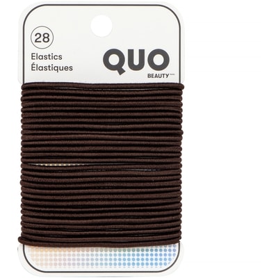 Quo Beauty 28Pk Thin Elastics Brn 1 ea, 6,99 $/1ch