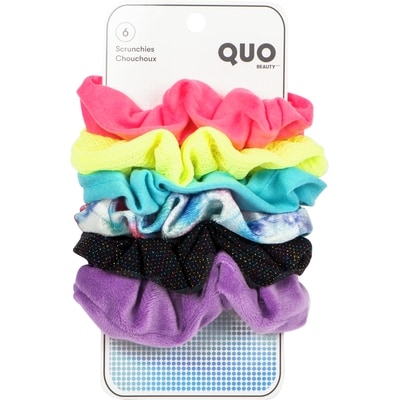 Quo Beauty Scrunchie Pack of 6 1 ea, $12.99/1ea