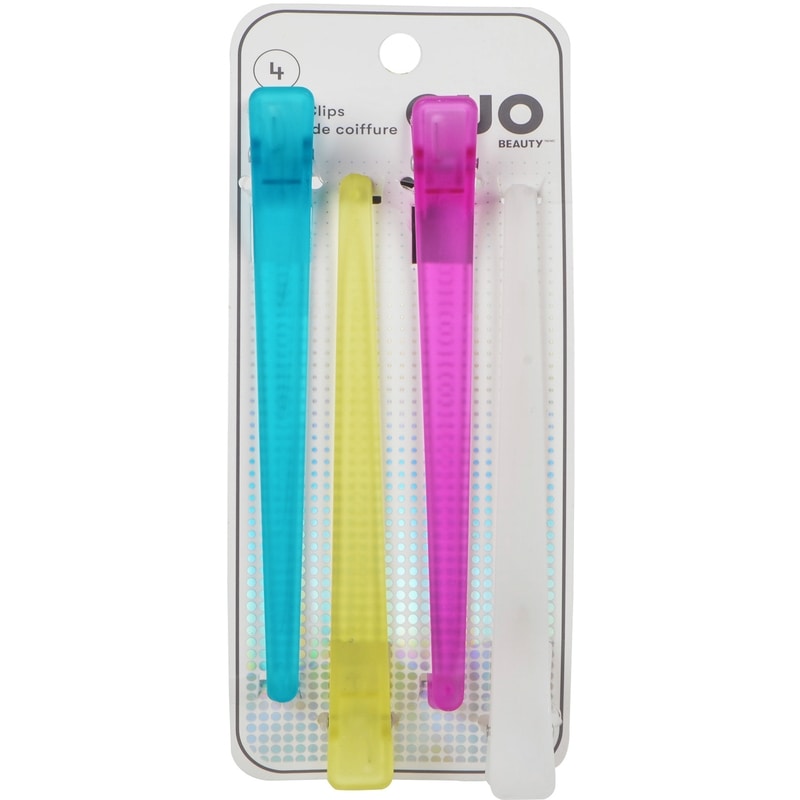 Coloured Salon Clips  Pack of 4