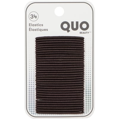 Quo Beauty 34Pk Thin Elastics Brn 1 ea, 6,99 $/1ch